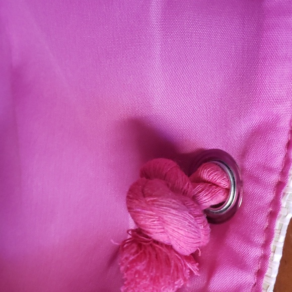 NWT Paradise Bags Beautiful Pink 🩷 beach ⛱️  Tote - Picture 15 of 17